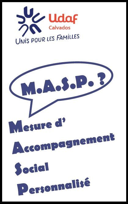 Plaquette du service MASP - Udaf 14 Calvados