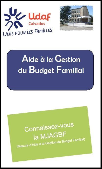 Plaquette du service MJAGBF - Udaf 14 Calvados